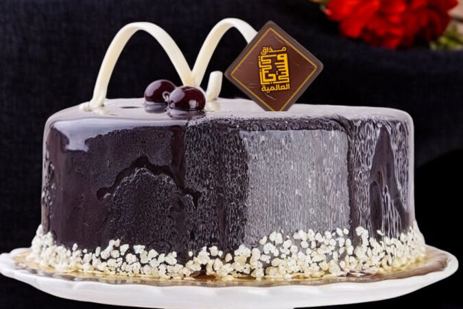 Blackberry cake for 8 people
