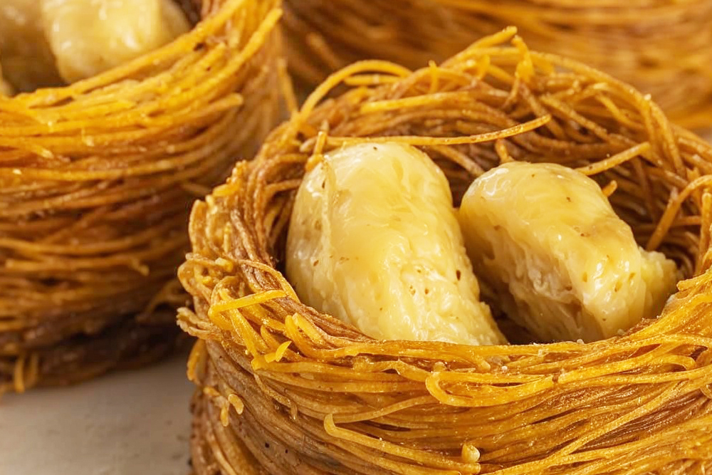 Cashew Bulbul's nest